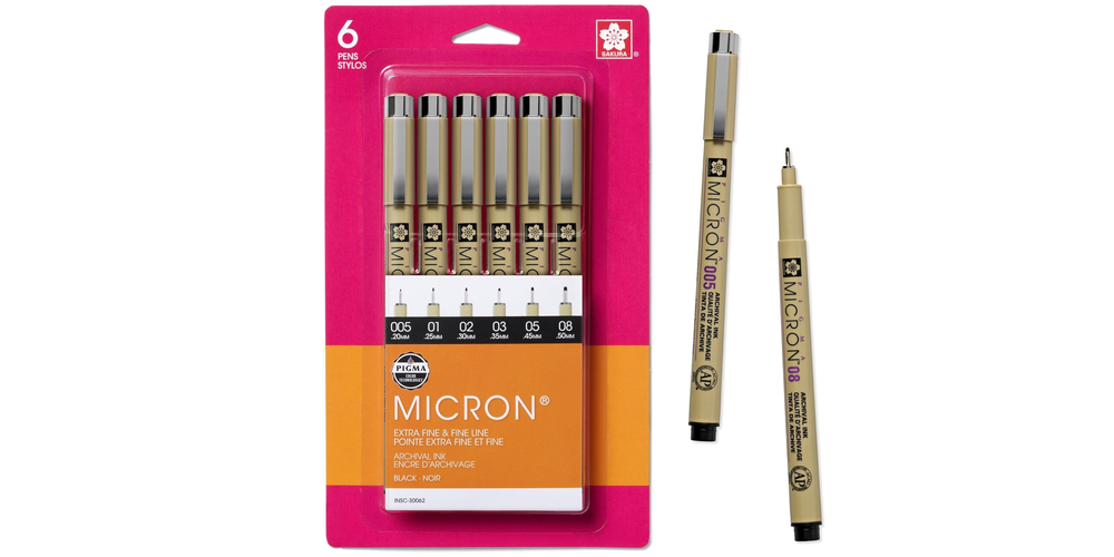A red box of 6 microns